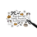 Big fan of little treats and halloween sticker