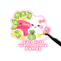 Girls just wanna have funds sticker