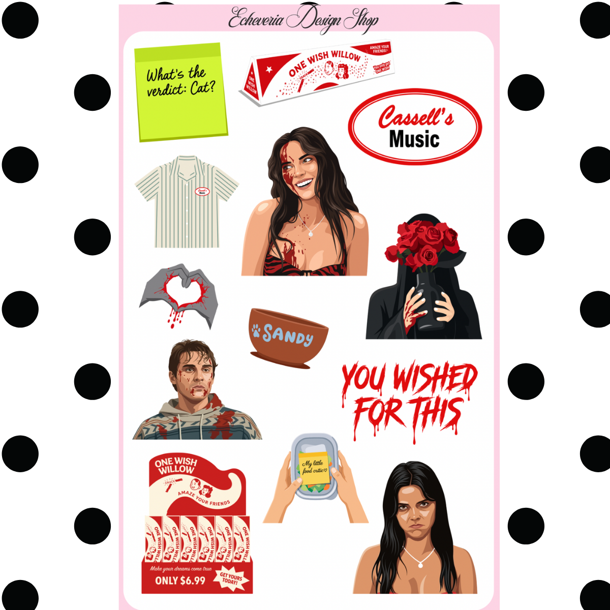 Obsession Sticker Sheet