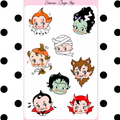 Halloween Kewpie Version 2 Sticker Sheet