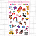 Sera Bonito Sticker Sheet
