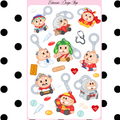 Dr.Simi Keychain Sticker Sheet