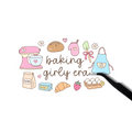 Baking girly era sticker