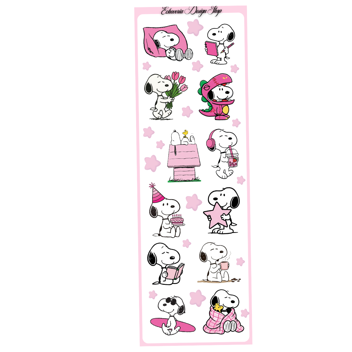 Snoopy Mini Sticker Sheet