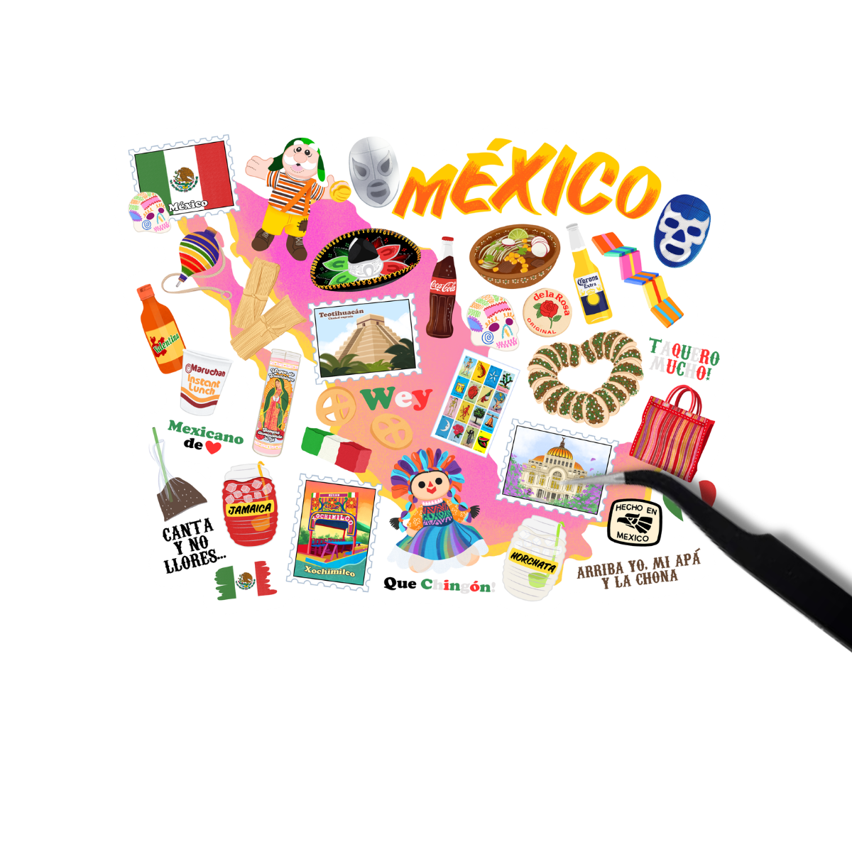 Mexico sticker