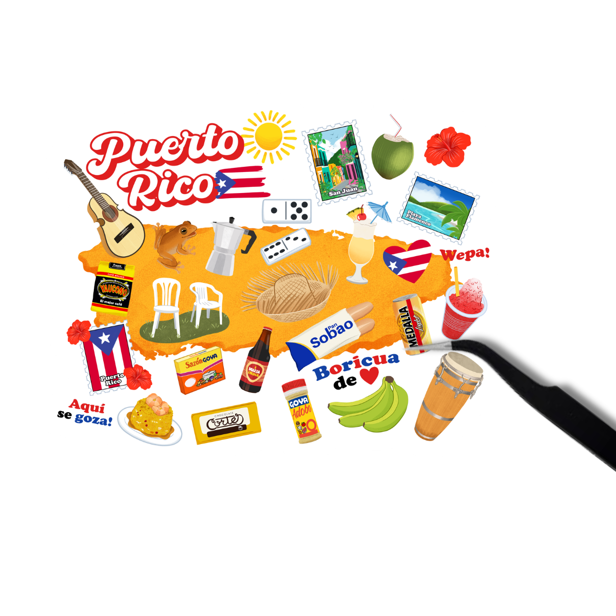 PR sticker