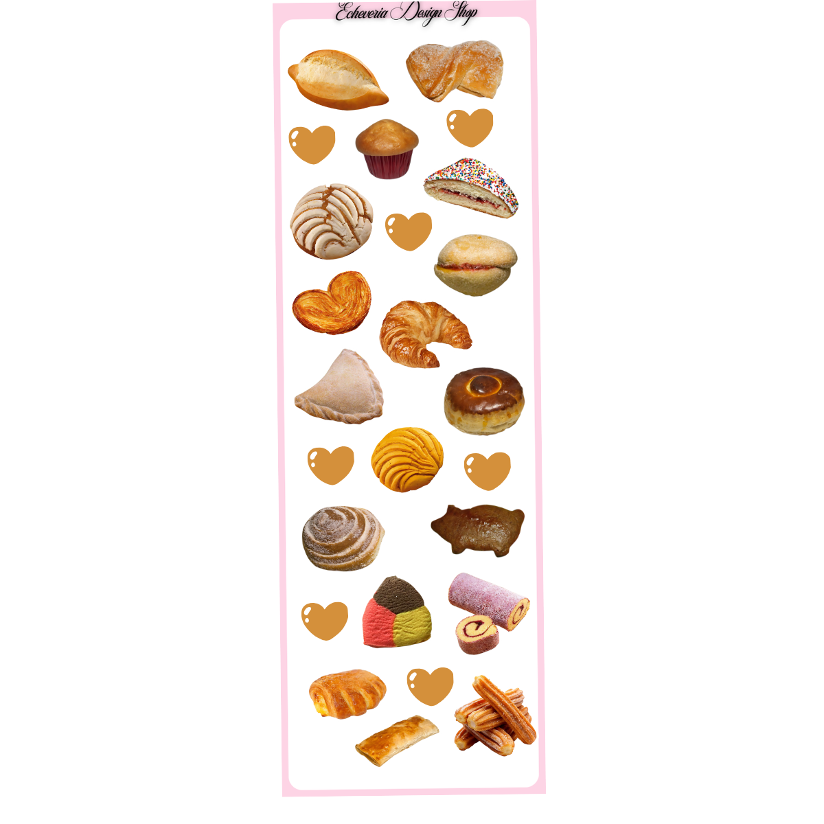 Pan Dulce Mini Sticker Sheet
