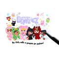 Bratziez Sticker