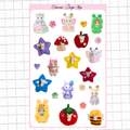 Whimsy Critters Sticker Sheet