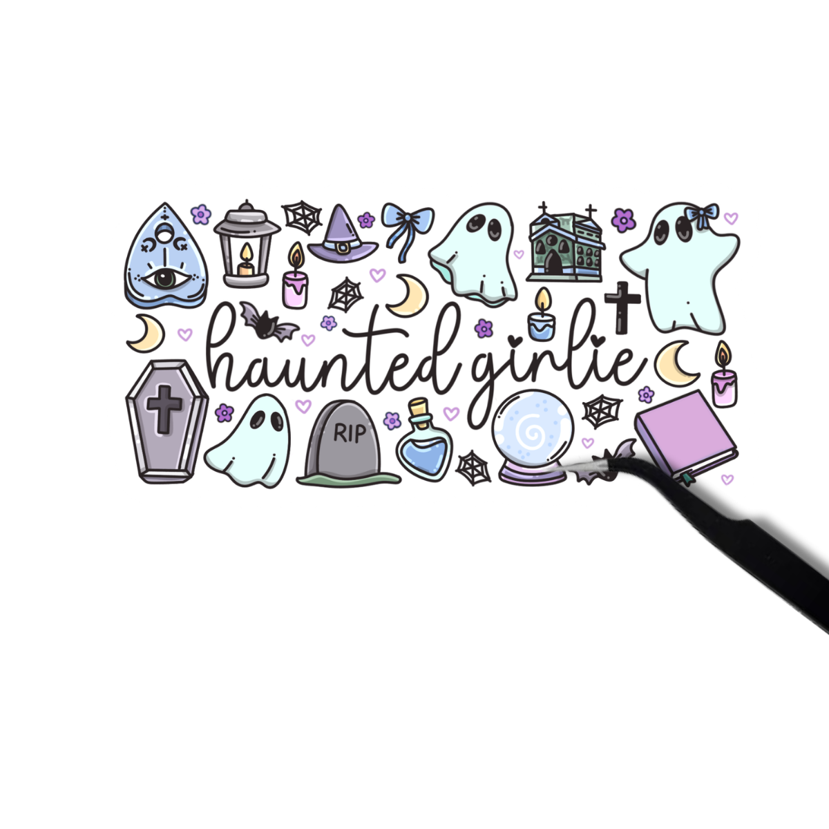 Haunted Girlie sticker