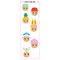 Sonny Summer Head Mini Sticker Sheet