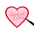 Bookish Latina Red Sticker
