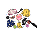 Coraline aesthetic sticker